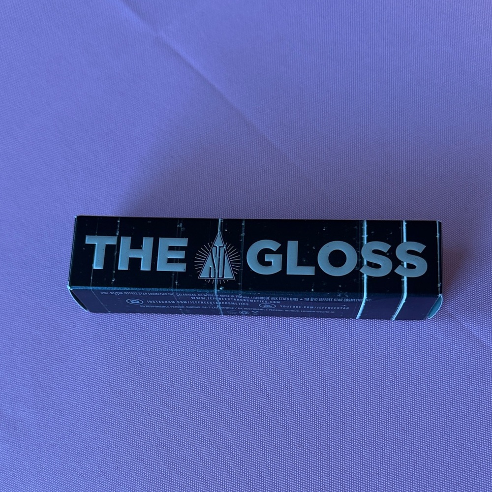 Jeffree Star The Gloss in Black Packaging